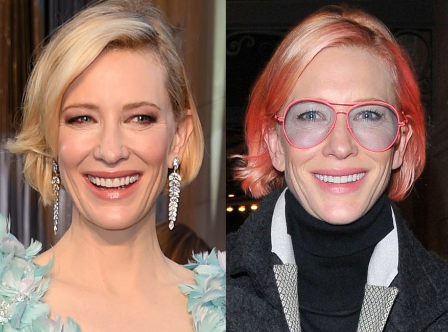 Cate Blanchett, Hair